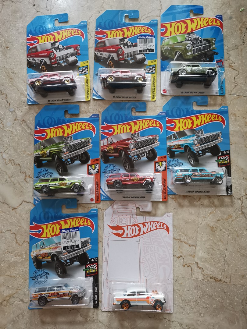 Hot wheels sale gasser set