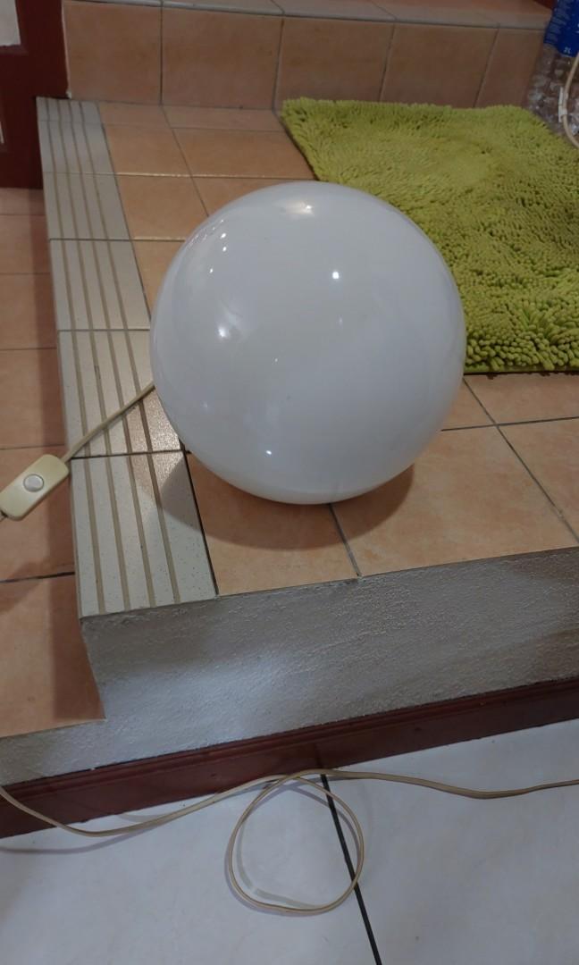 Ikea Ball Table Lamp, Furniture & Home Living, Lighting & Fans