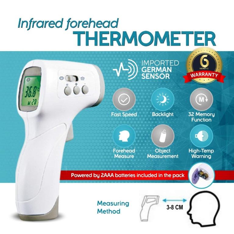 Infrared Thermometer Model E125 Bioland, Health & Nutrition, Thermometers on Carousell