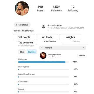 instagram account with ph audience!