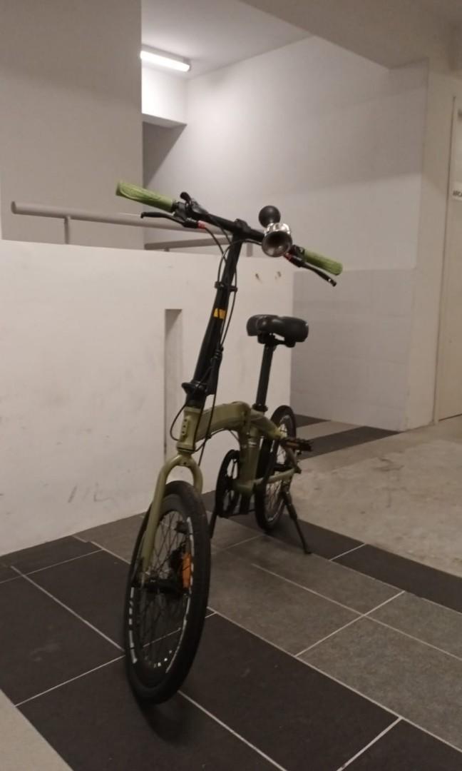 JAVA BICYCLE (Category: Bicycles) located in Singapore. Submitted by hiacelock (Listing ID 1166371085, Image 3). Description: Selling a Well Used bicycle. RFS not cycling anymore. Abit scratch on the upper line frame. Rear tyre need to be change. 20 inch wheel. Other than that no problem. What u see is what u get. Not for Fussy Buyer. No Nego, Fixed price. Can go shop & buy if want New Bicycle. Thanks.