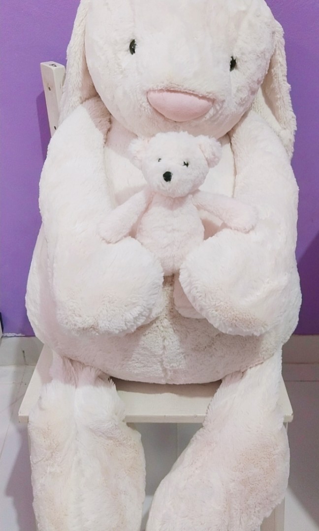 Jellycat Bashful Cream Bunny Very Big 