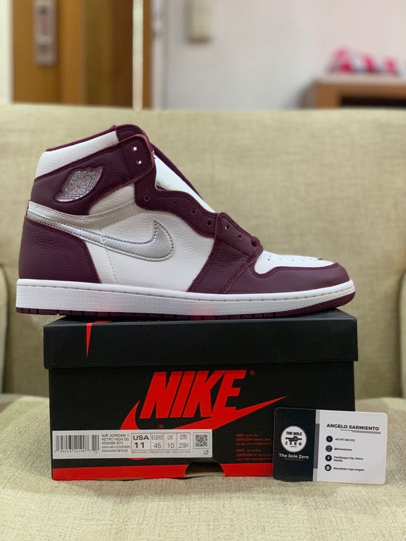 bordeaux jordan's