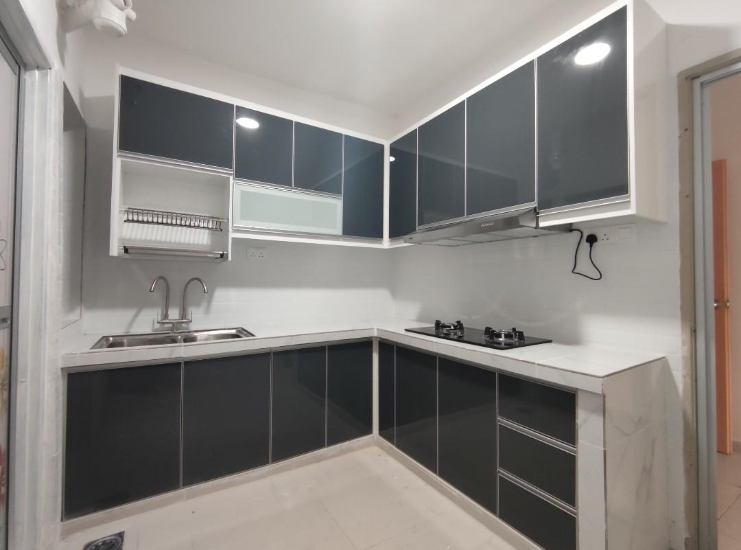 Kabinet dapur 3g glass hotsell