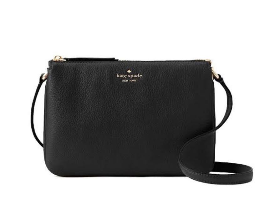 Kate Spade Jackson triple gusset crossbody, Women's Fashion, Bags