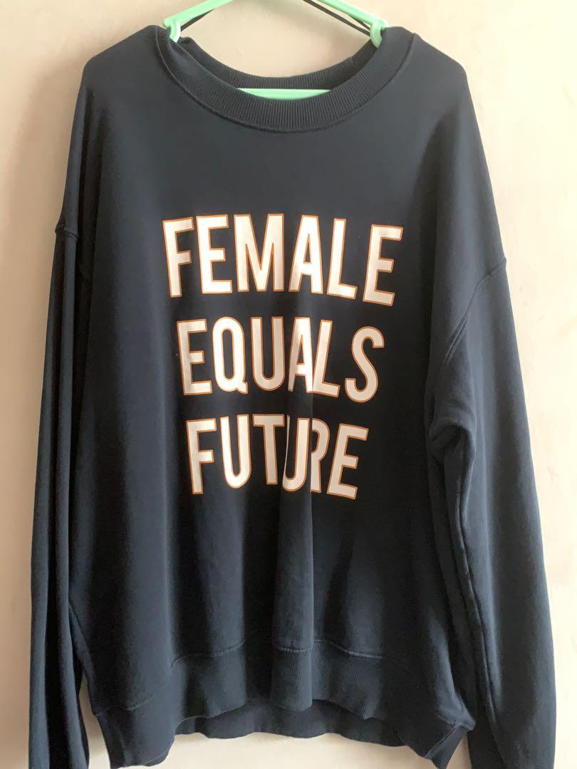 Female equals future online sweater