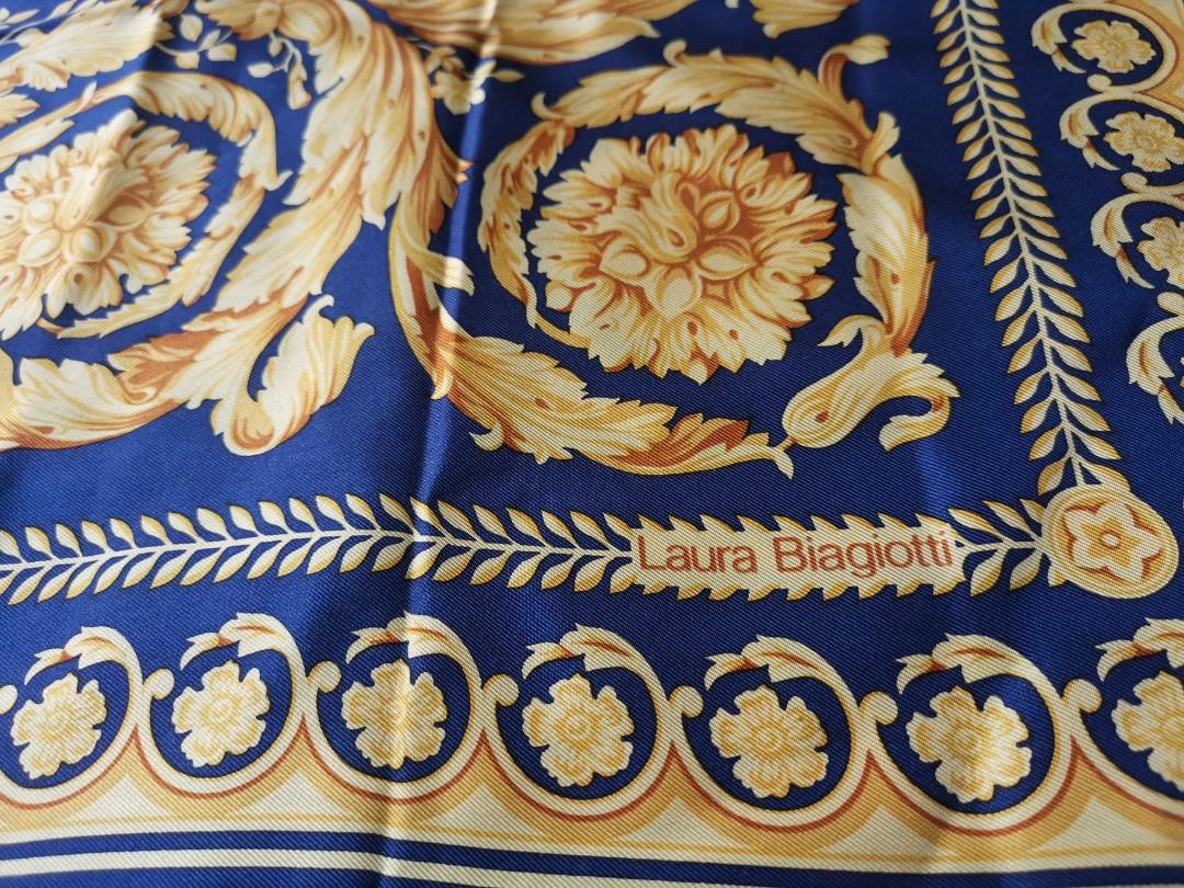 Laura biagiotti silk scarves hotsell