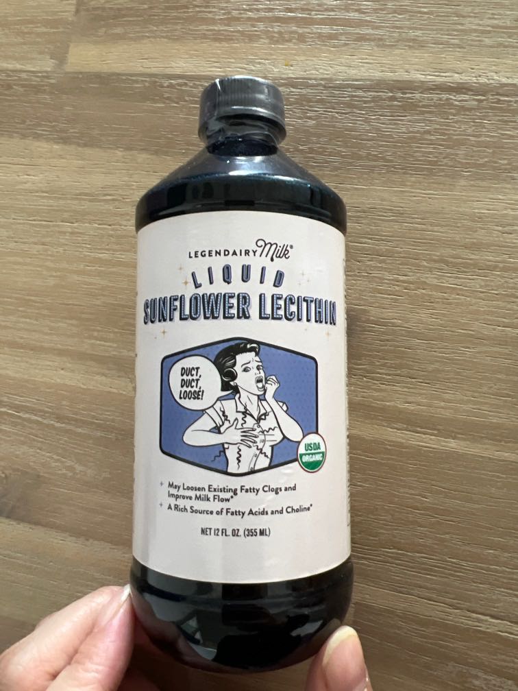 Legendairy Milk Liquid Sunflower Lecithin (Halal), Food & Drinks