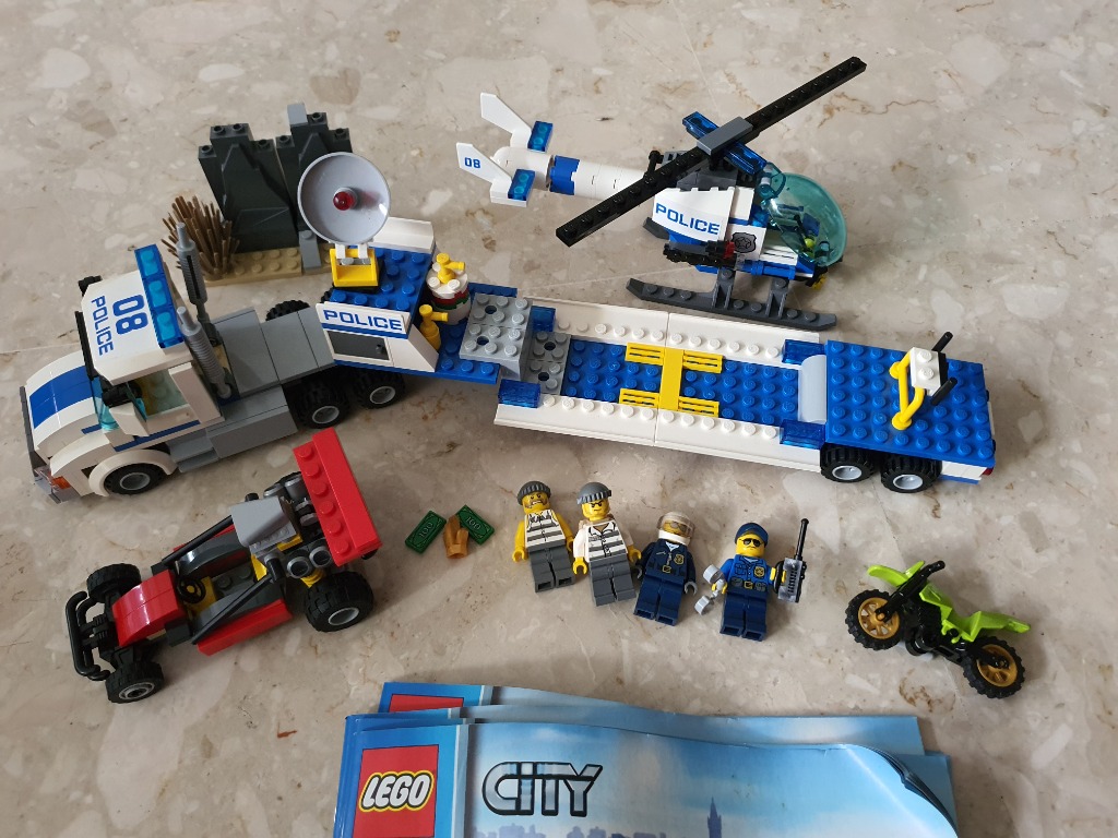 LEGO City Helicopter Transporter 60049 Hobbies Toys Toys