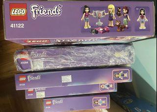 Lego Friends系列 (6款）41094+41122+41128+41129+41130+41133