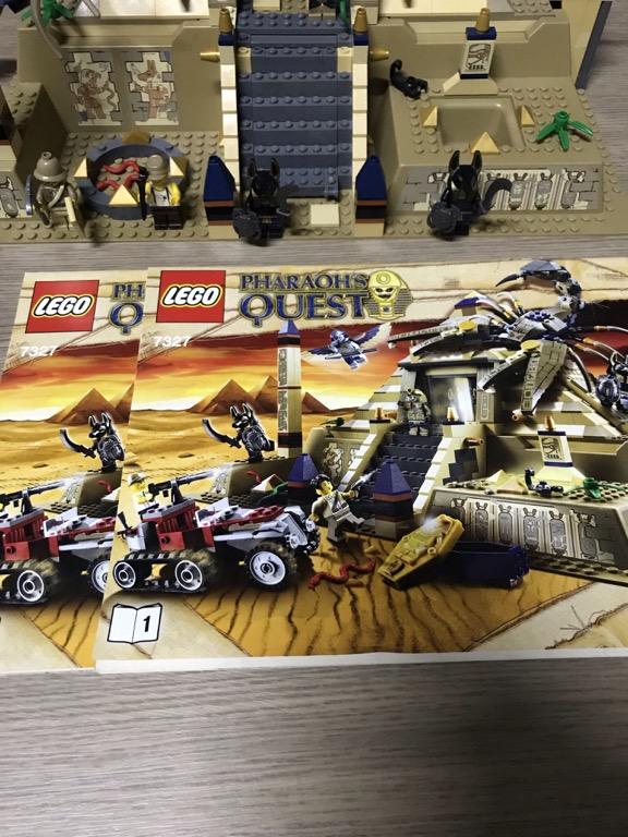 Lego pharaoh's quest scorpion pyramid hotsell 7327