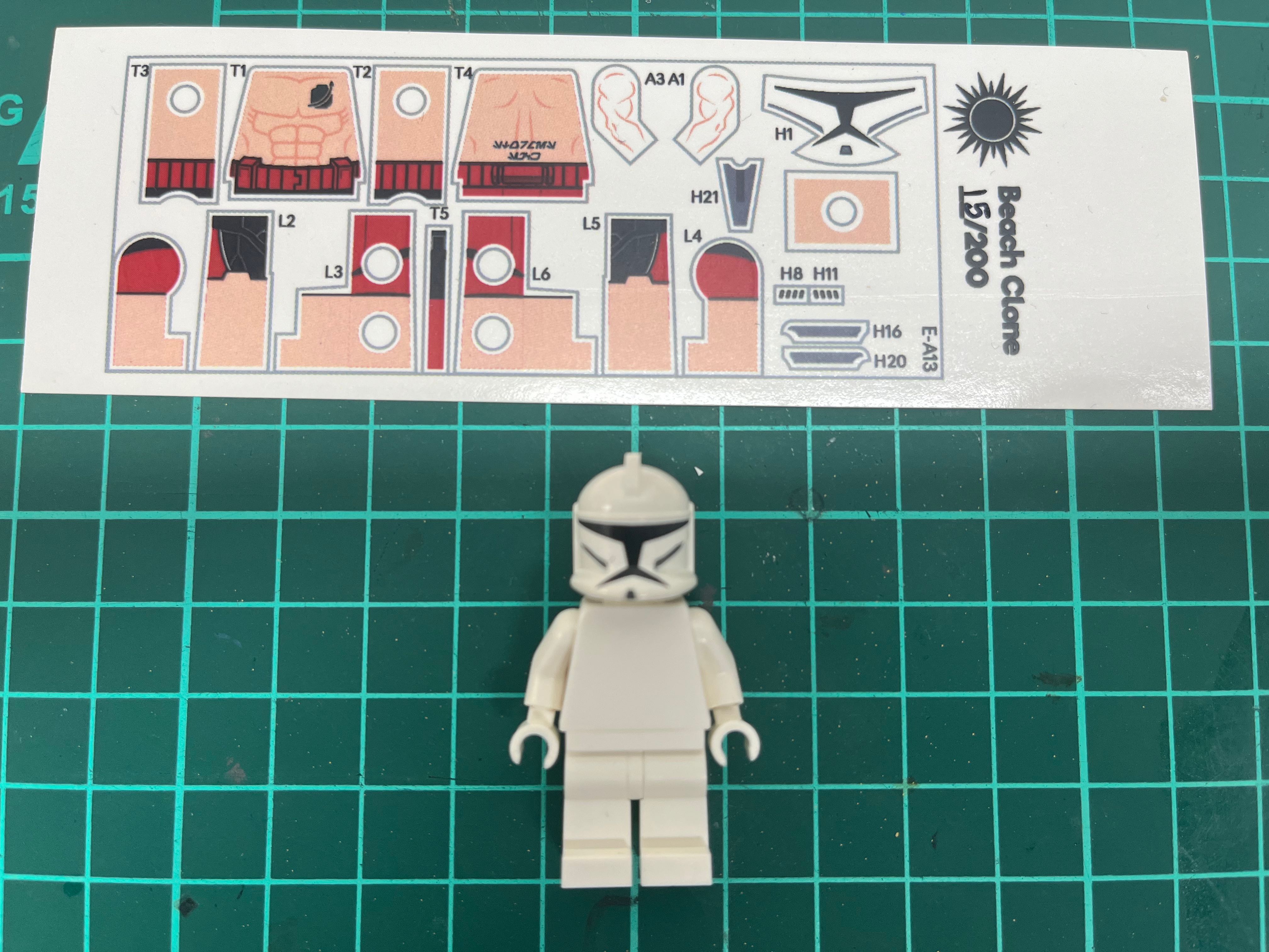 Lego star 2025 wars beach trooper