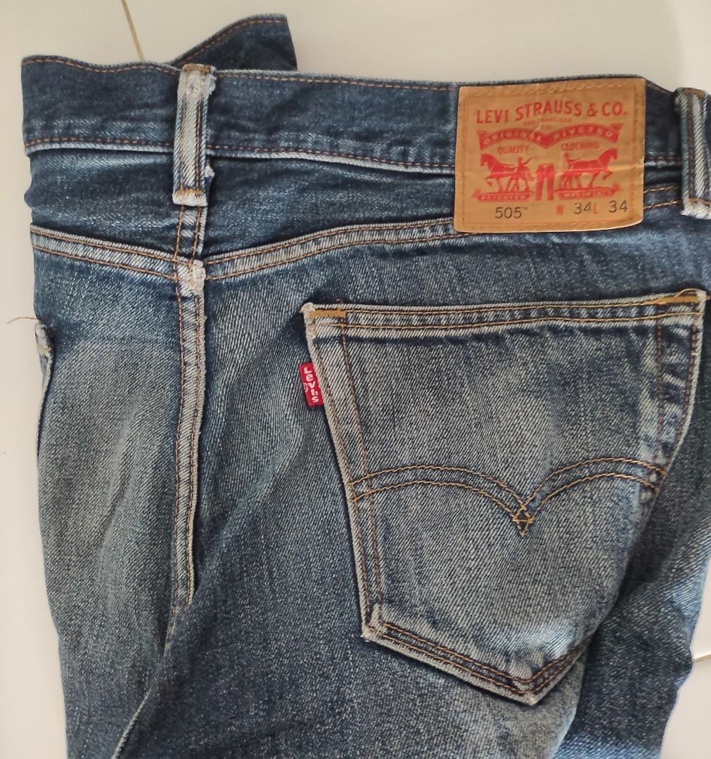 Levis 505 used clearance