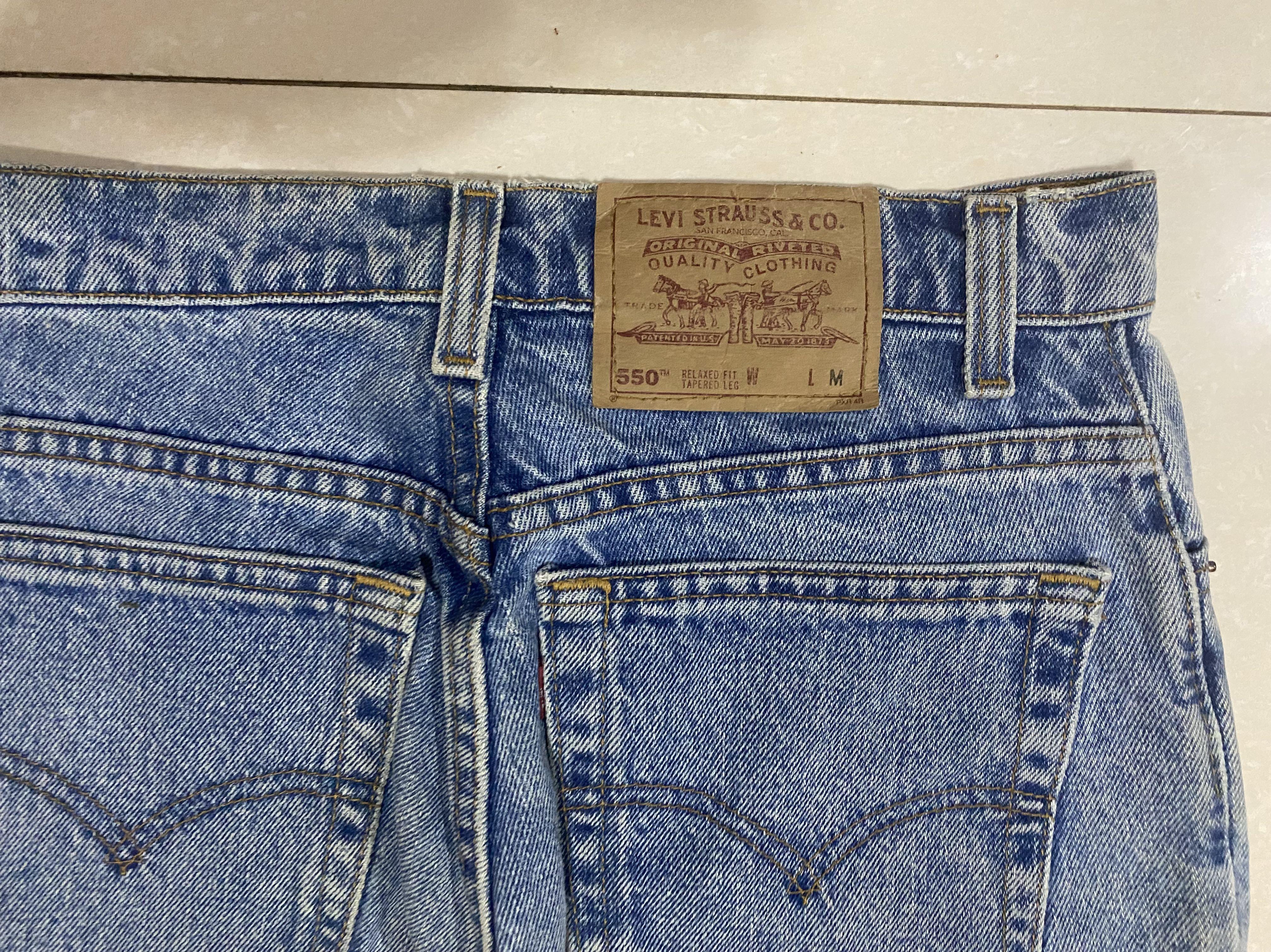 Levis 550 Denim Jeans, Women's Fashion 