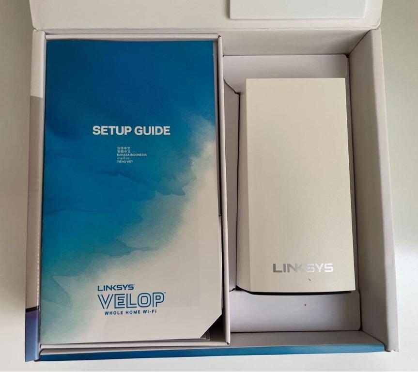 Linksys Velop AC1300 Router Single Node Mesh, Computers & Tech, Parts ...