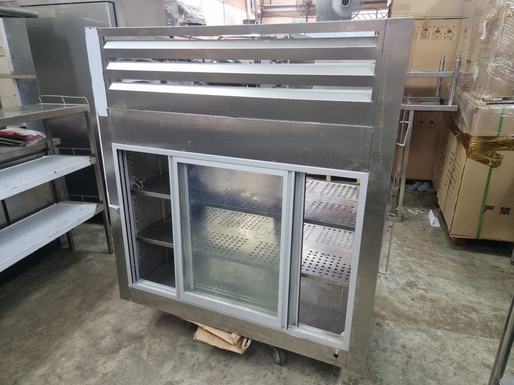 LOKLOK DISPLAY MALA DISPLAY CHILLER 2 TIER STAINLESS STEEL UNICOOL 2 ...
