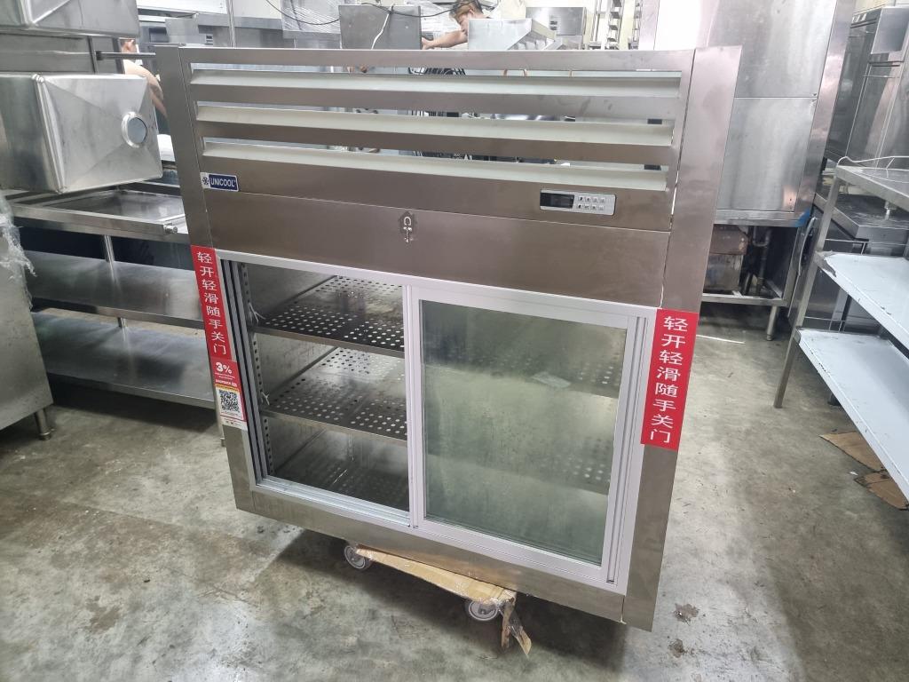LOKLOK DISPLAY MALA DISPLAY CHILLER 2 TIER STAINLESS STEEL UNICOOL 2 ...