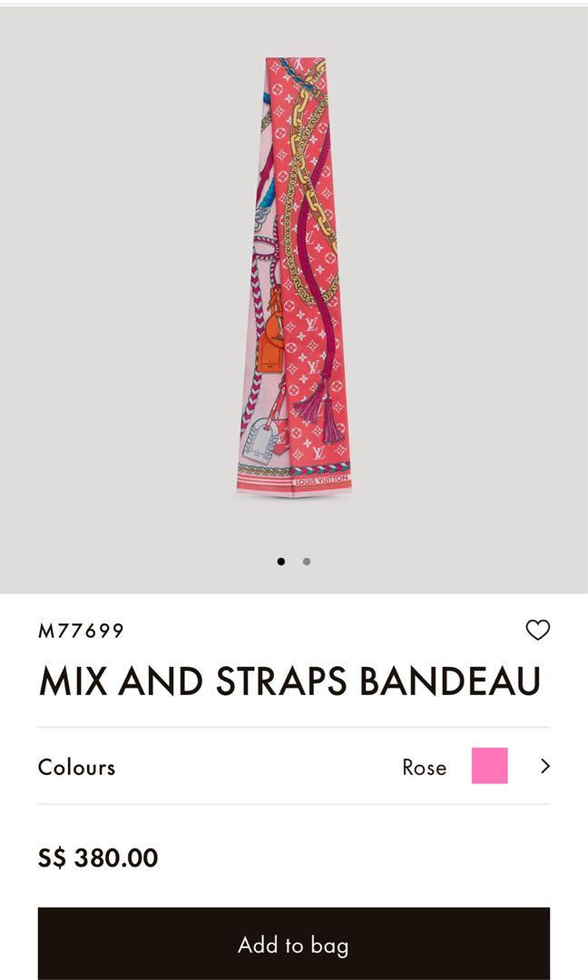 Louis Vuitton Mix and Straps Bandeau