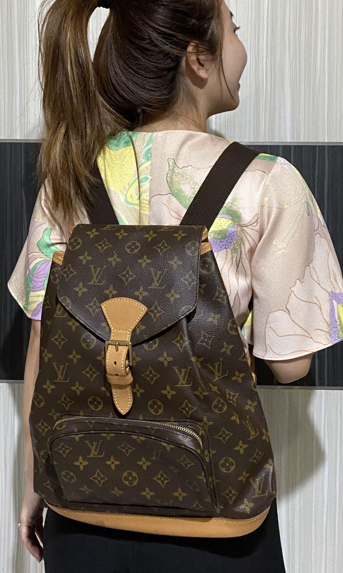 Louis Vuitton MONTSOURIS PM Haversack Backpack - Full Set Original Receipt,  Luxury, Bags & Wallets on Carousell