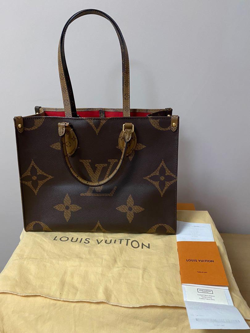 Louis Vuitton Montaigne MM Pink Monogram Empreinte Cloth ref