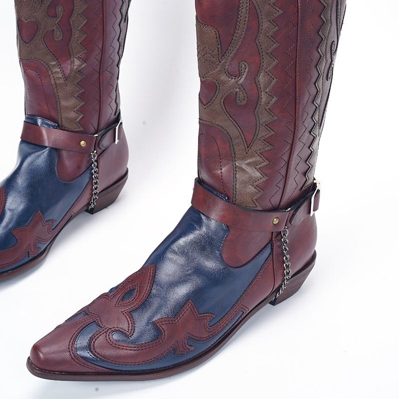 Mens knee high shop boots size 13