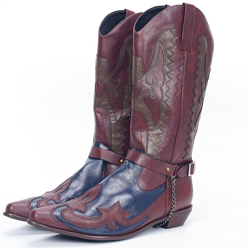 Mens leather riding boots size hotsell 1
