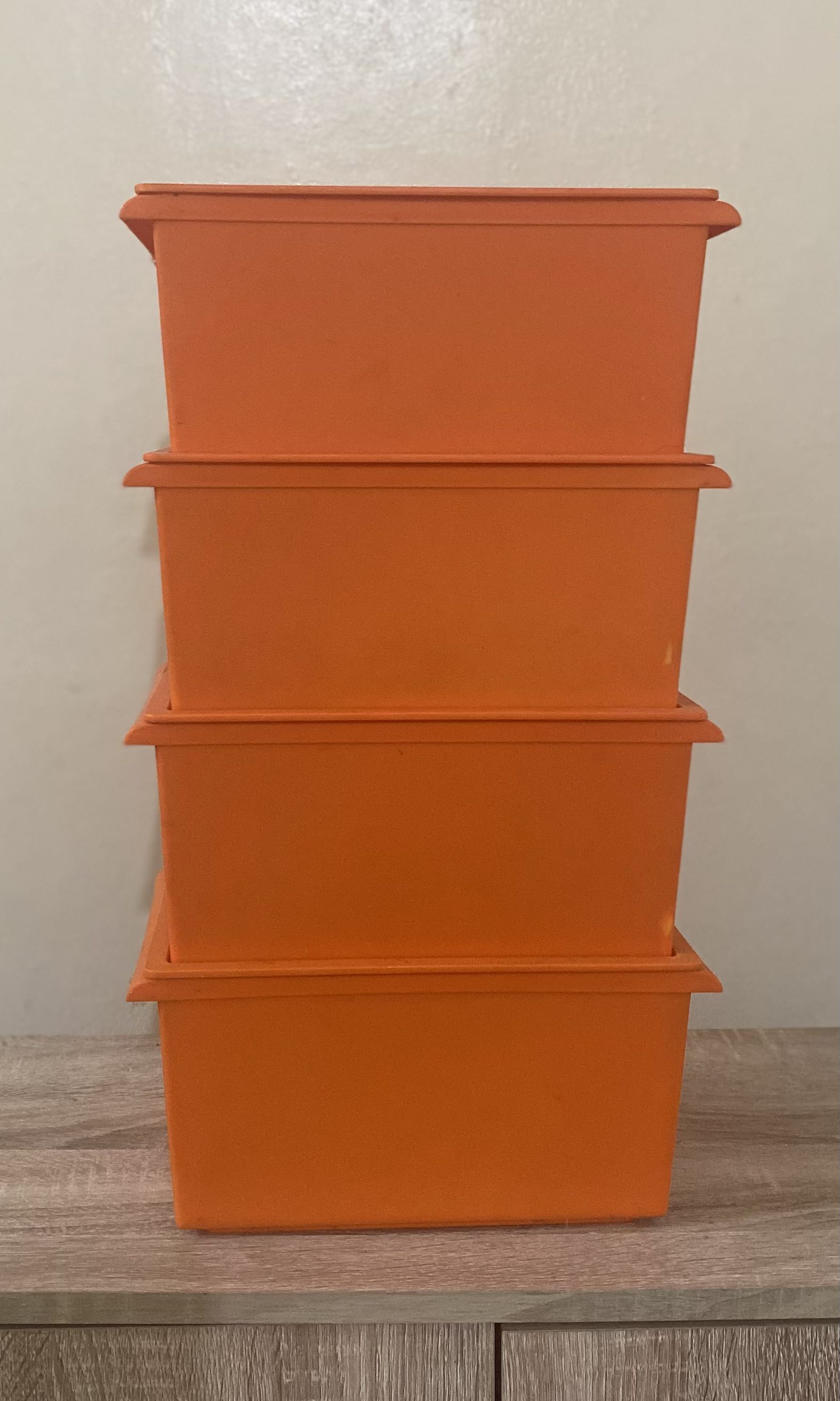 Miniso Storage Box Small Size (4 pcs), Furniture & Home Living, Home Improvement & Organization