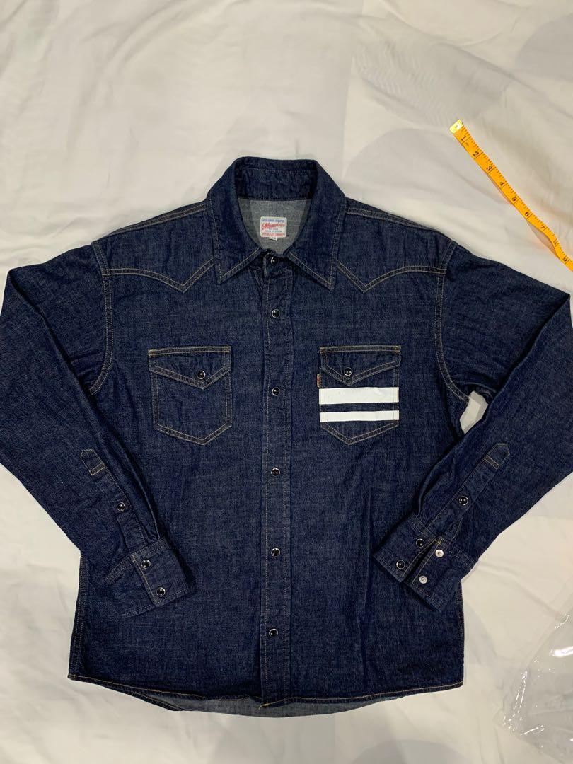 Momotaro cheap denim shirt