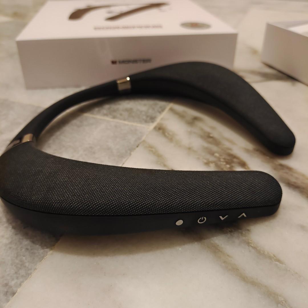 Monster boomerang sales neckband bluetooth speaker