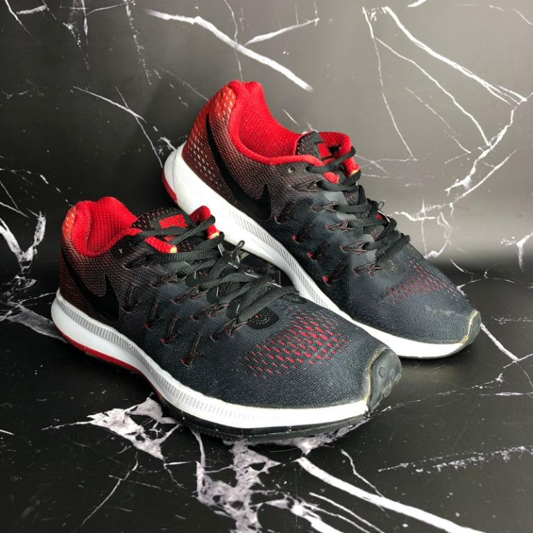 Nike zoom top 33 black red