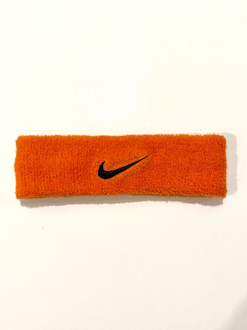 Nike headband sales orange