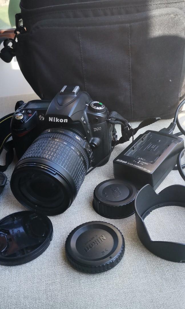 Nikon D90 (Category: Cameras) located in Cabanatuan. Submitted by maddiesstuff (Listing ID 1166254093, Image 1). Description: Rarely used Personal use only Complete accessories with bag Bought 50k.