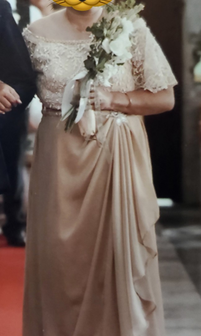 Design gown for ninang sales