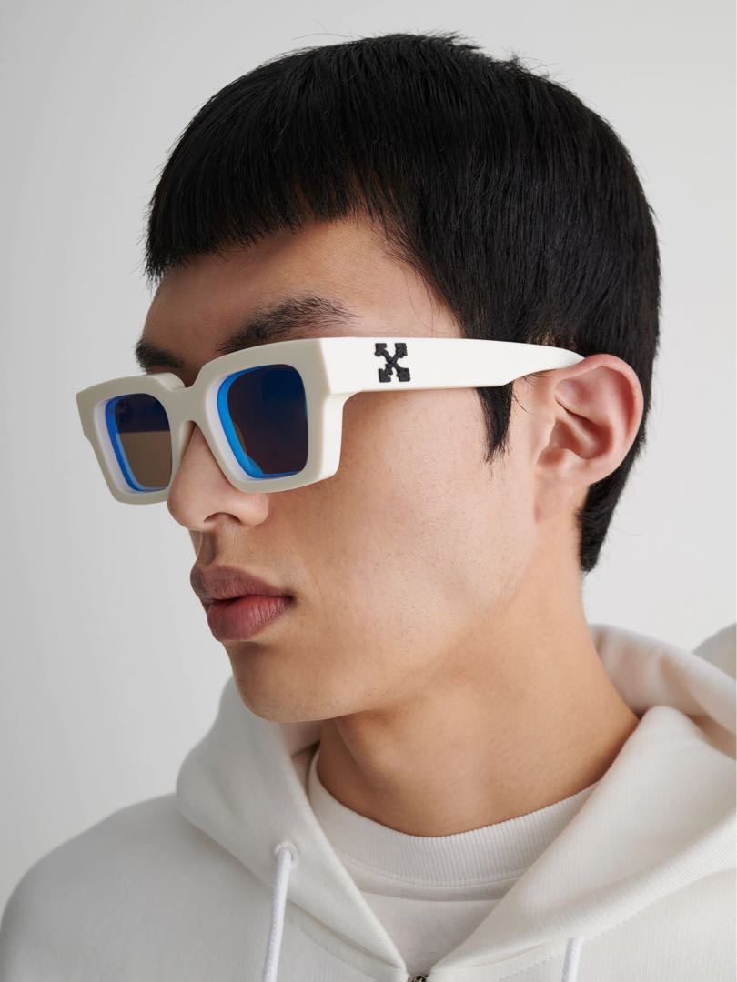 Off-White Off White Virgil Square Frame Sunglasses - Stylemyle