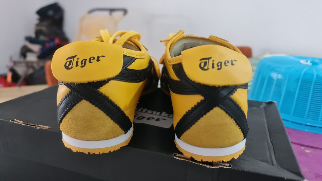 Onitsuka Tiger Yellow Black Sneaker Luxury Sneakers Footwear