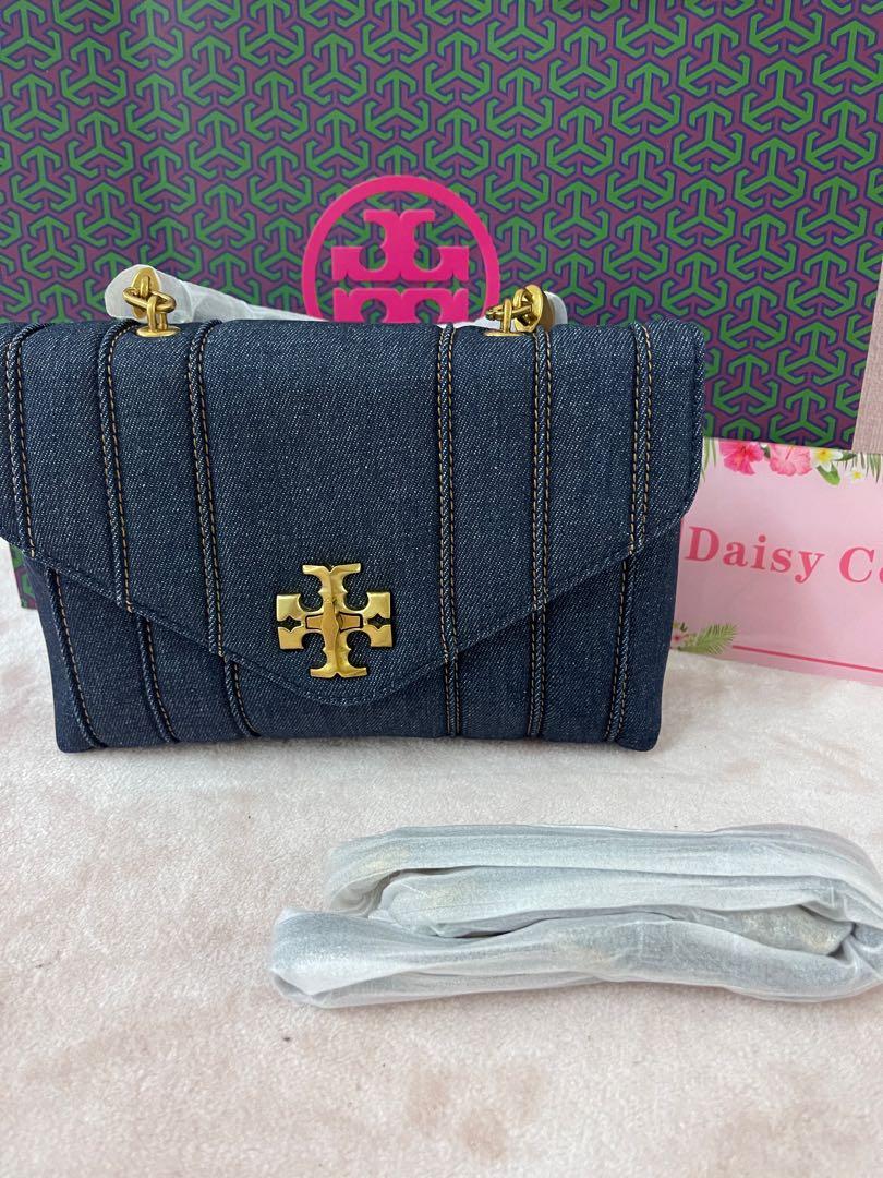 Original Tory Burch Kira top handle denim sling crossbody bag handbag,  Luxury, Bags & Wallets on Carousell