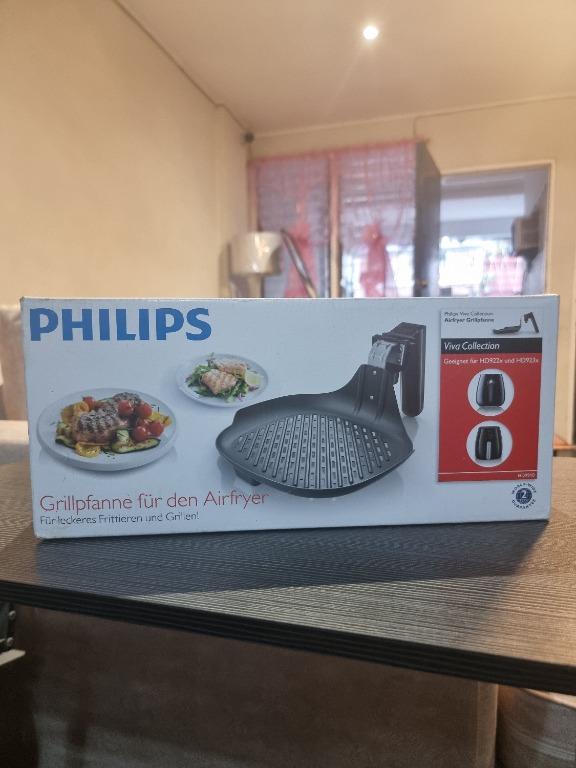 Philips Airfryer Grill Pan accessory HD9910/20 Brand New, Furniture