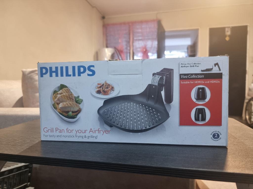 Philips Airfryer Grill Pan accessory HD9910/20 Brand New, Furniture