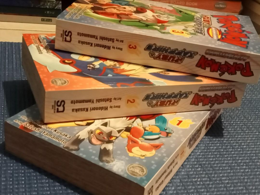 Pokemon Adventures [Ruby and Sapphire] VOL. 1-3 Comic book, Hobbies ...
