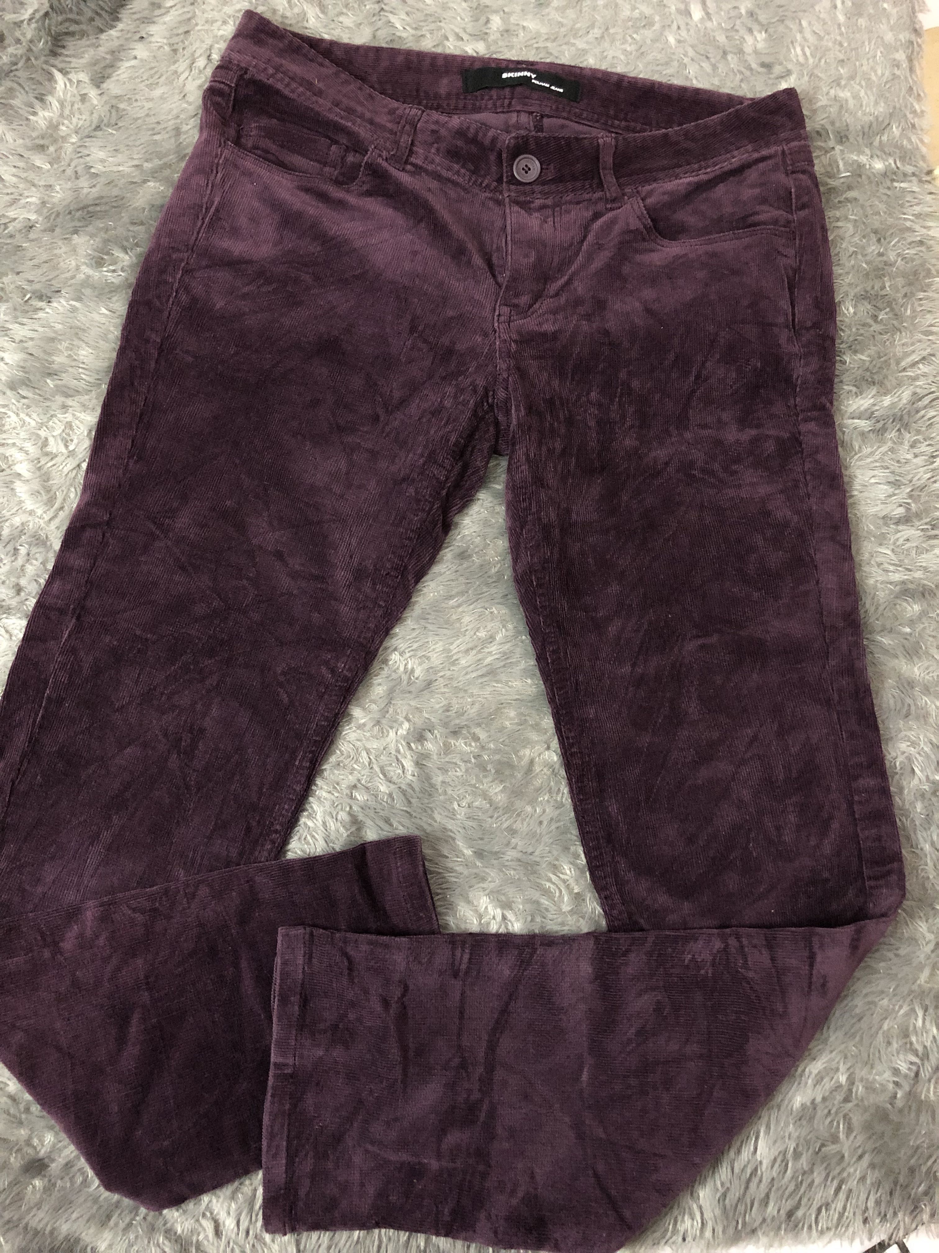 POLHAM Jeans Corduroy, Fesyen Wanita 