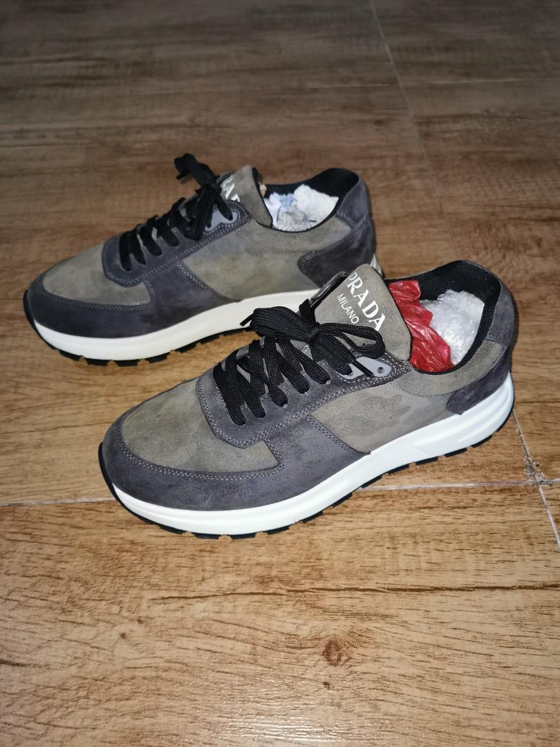 Prada Mens Camouflage Trainers Prada Camo Sneaker Size 43