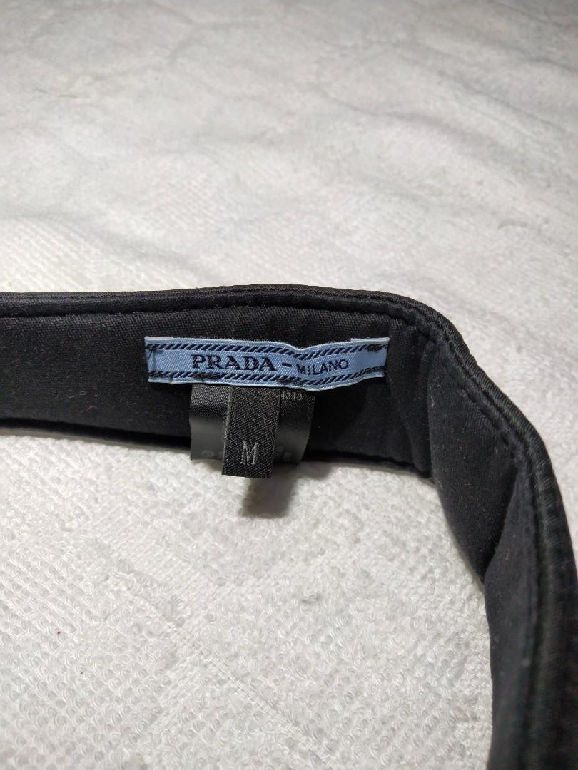 Prada visor cap, Men's Fashion, Watches & Accessories, Caps & Hats on
