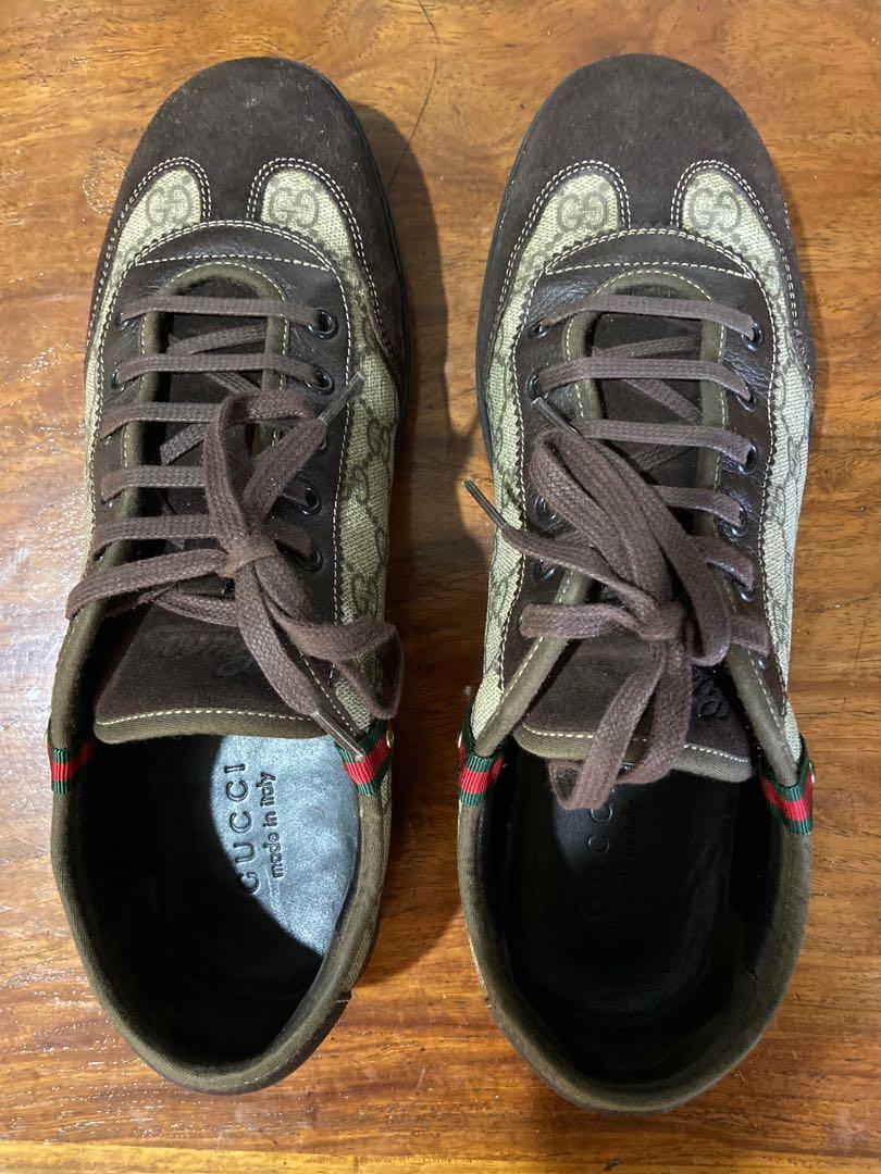 Gucci Men's 204282 Gg Supreme Sneakers Size US 9 Regular (M, B) Listed By  Venus Closet - Tradesy