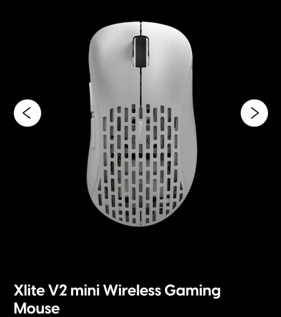 Pulsar Xlite V2 wireless MINI white, Computers & Tech, Parts ...