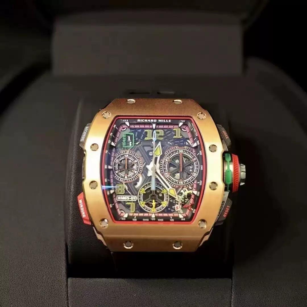 Richard Mille RM65-01 Rose Gold TI 