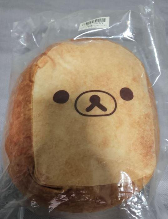 Rilakkuma Cute Roti Bread Plushy (Brown), Hobbies & Toys, Toys & Games ...