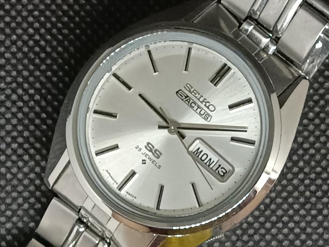 Seiko 5 Actus SS 6106-8660 Year 1975, Men's Fashion, Watches & Accessories,  Watches on Carousell