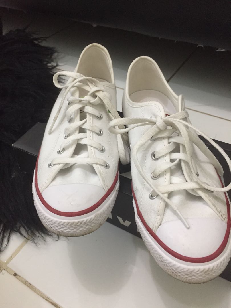 Converse discount putih original