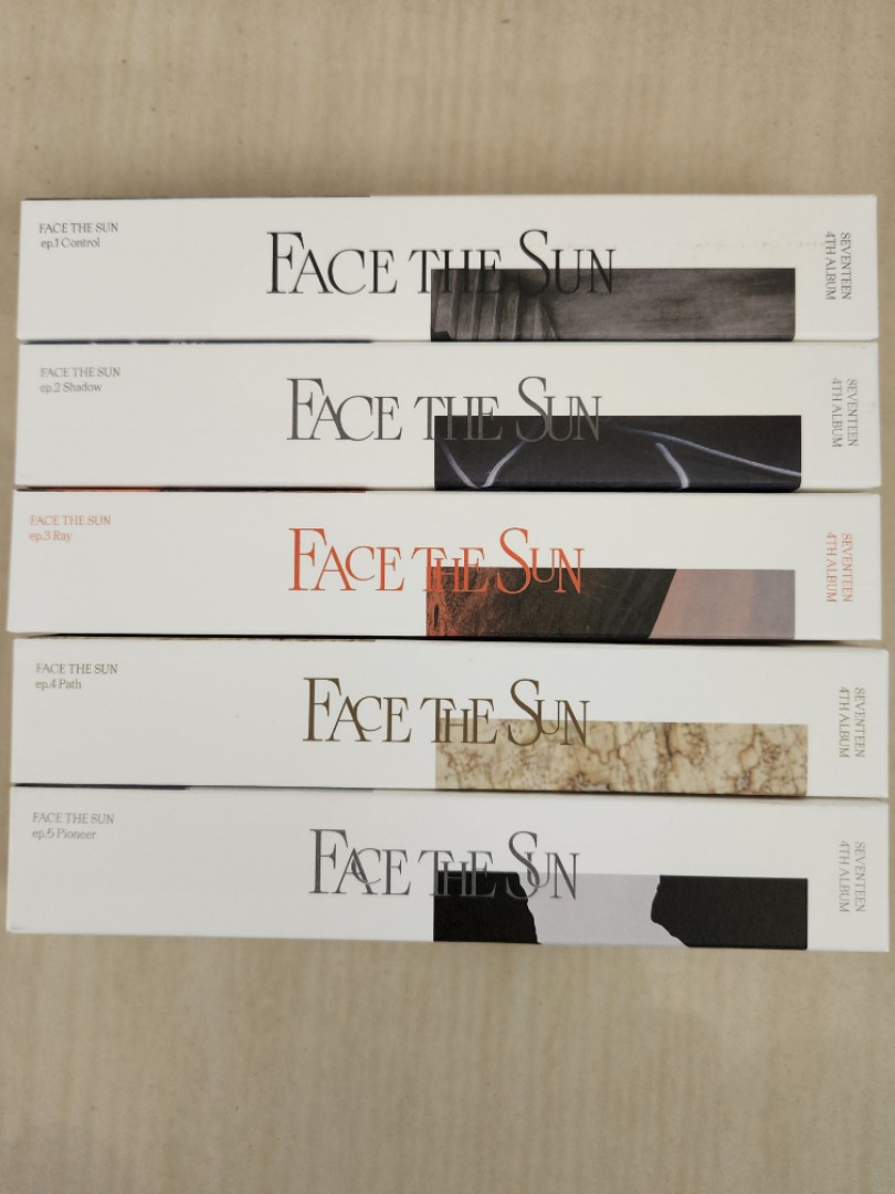 SEVENTEEN FACE THE SUN HIGHLIGHTERS, Hobbies & Toys, Memorabilia