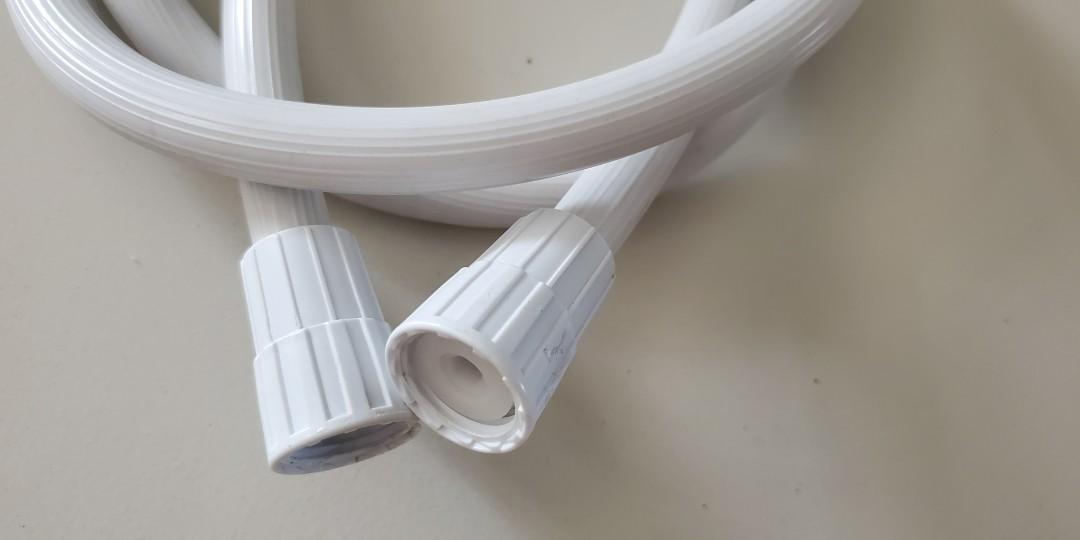 Shower Water Heater Instant Water Heater Hose Pipe White, Furniture